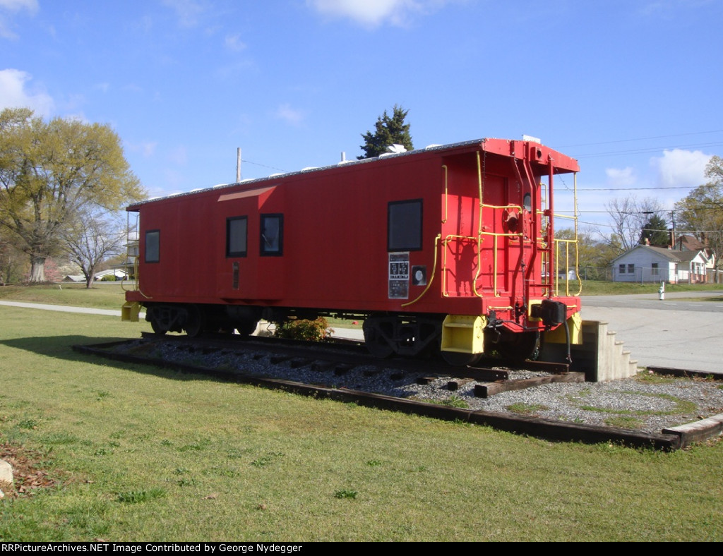 Caboose SOU X479 at Memorial Park